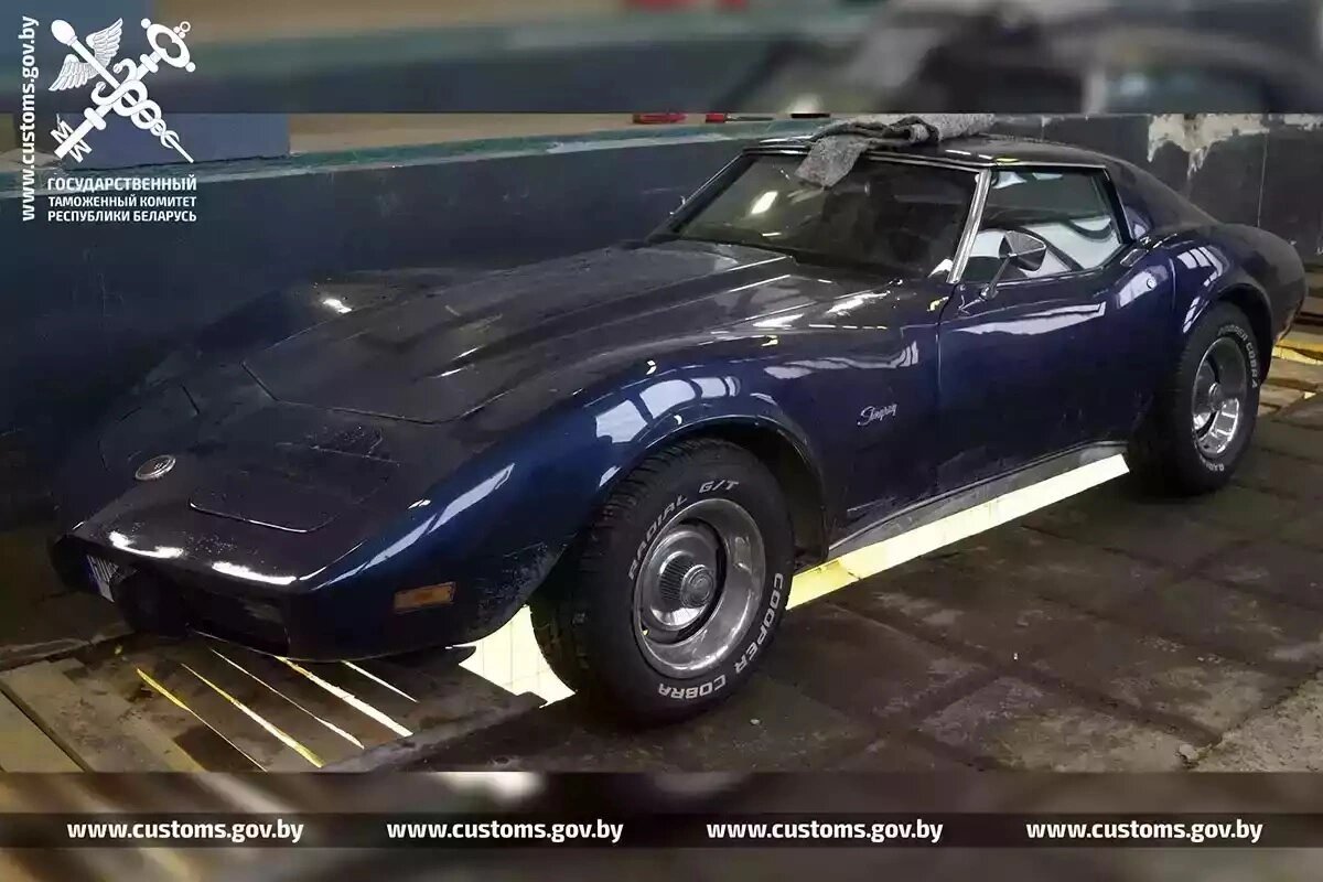 В Беларуси конфисковали раритетный Chevrolet Corvette | abw.by | Дзен