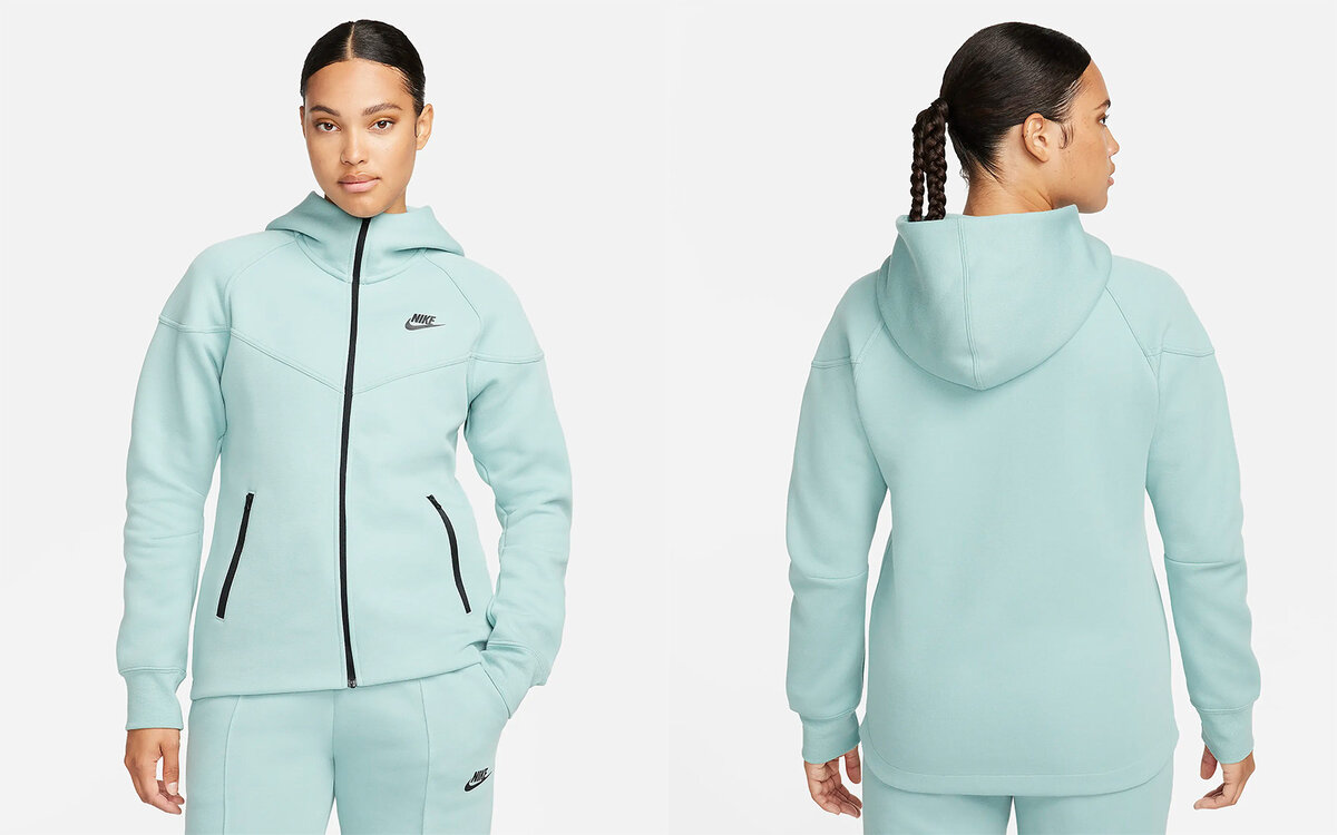    Женское худи на молнии ($145) Александр (Nike Fans)