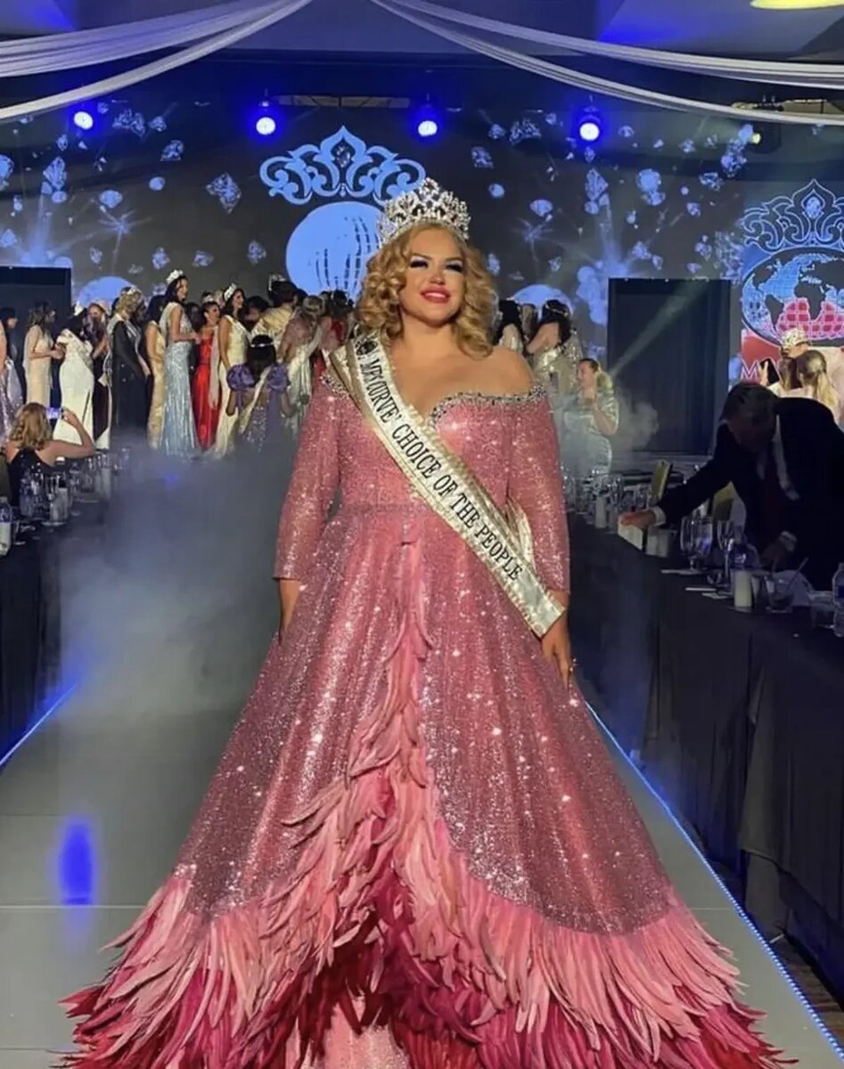 Ольга на конкурсе. Фото: кадр из видео