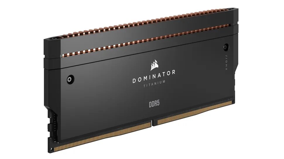    Corsair Dominator Titanium — новая ОЗУ DDR5 с частотой до 8000 МГц