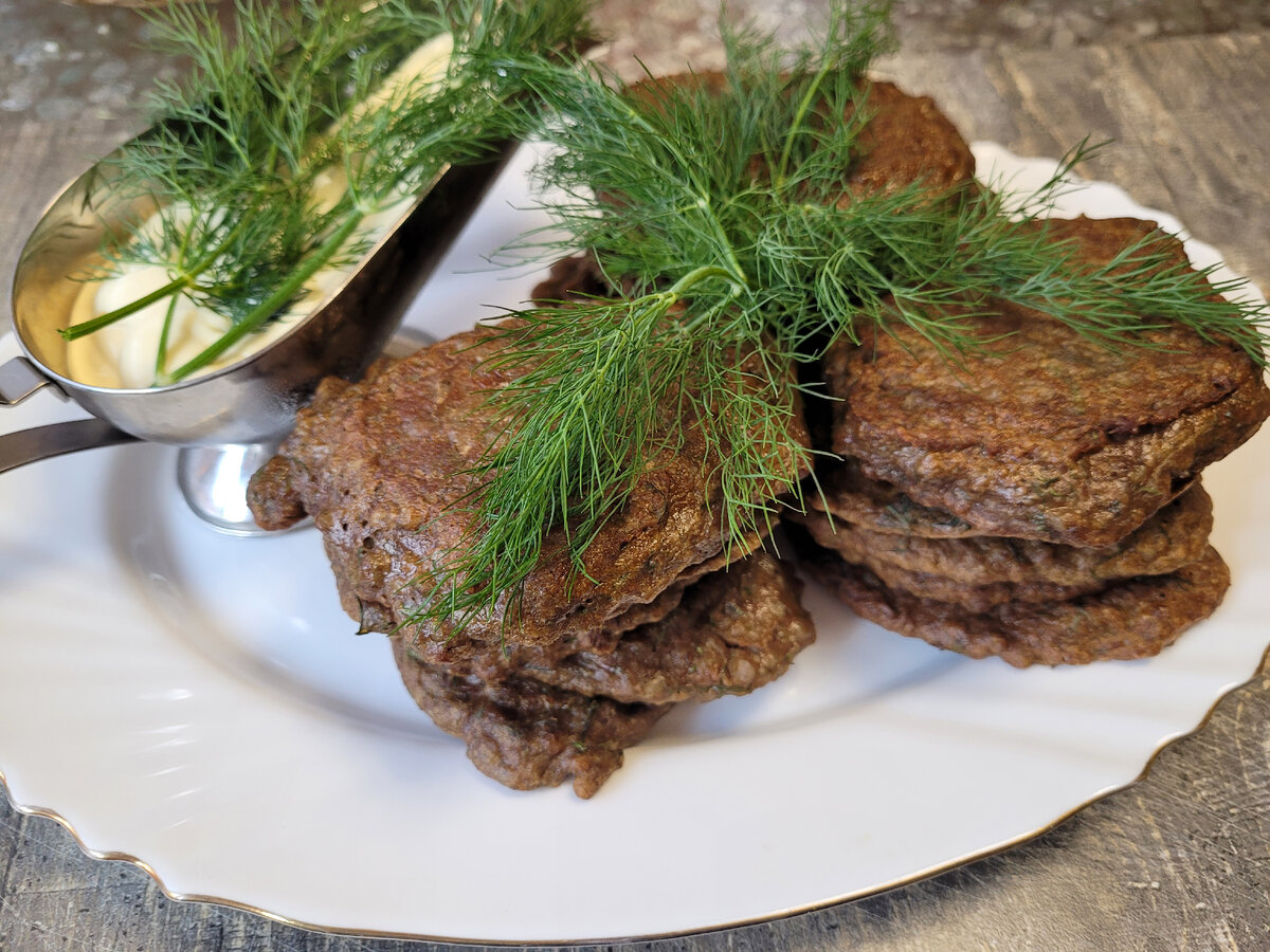 Гречаники из куриной печени в мультиварке