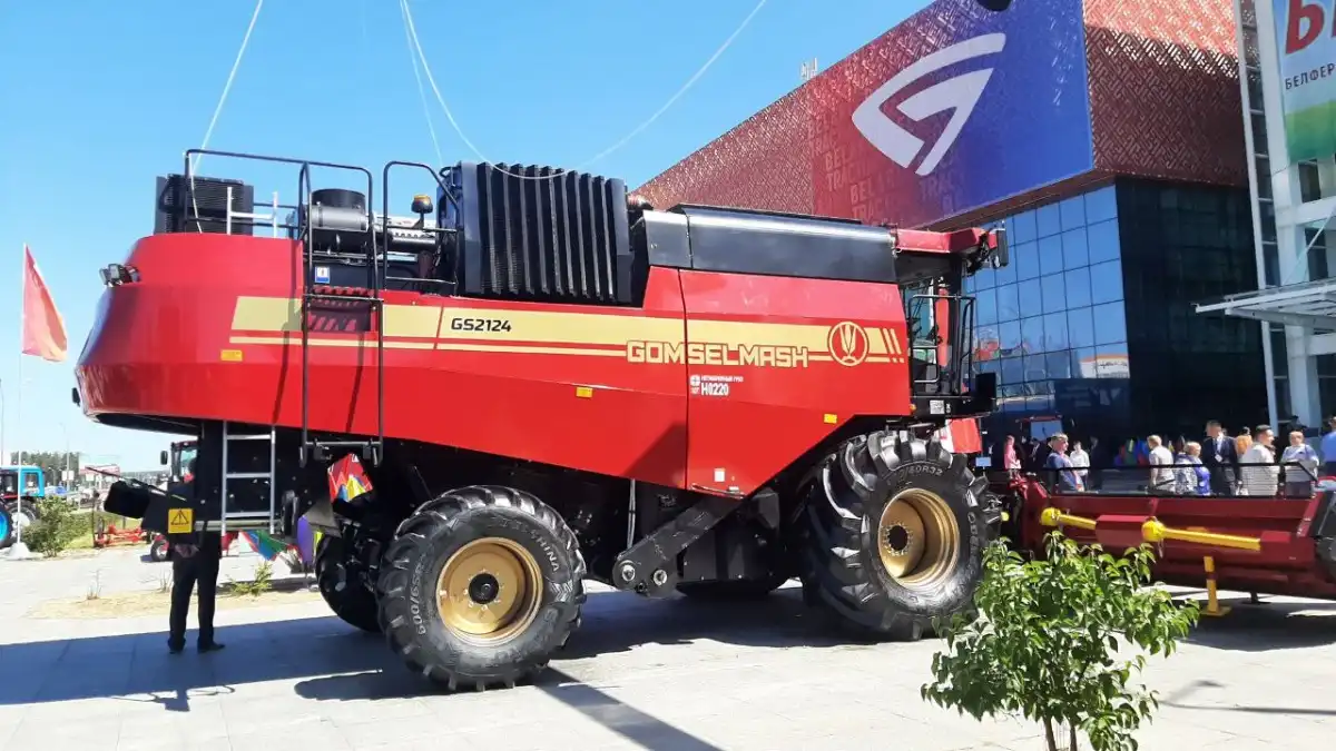 Фото: glavpahar.ru
Зерноуборочный комбайн GS2124 в Беларуси