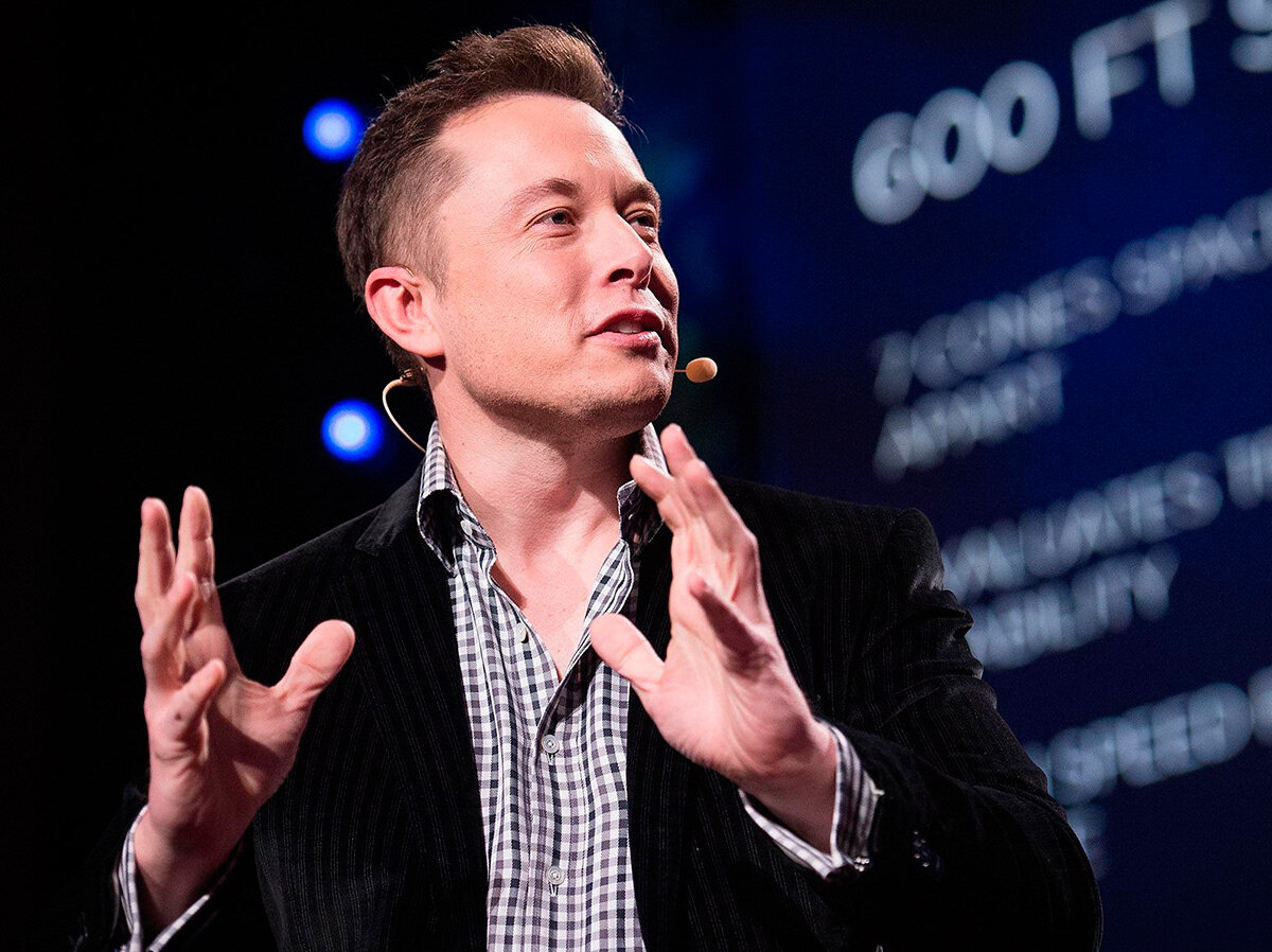 Выступление Илона Маска на TED Talks: Разум, стоящий за Tesla, SpaceX, Neuralink... Фото: TED.com