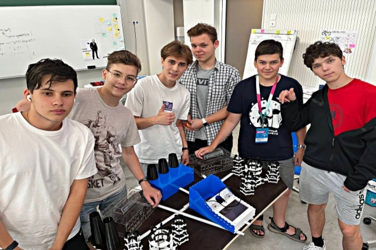    Астраханский школьник сконструировал макет для «Северстали»