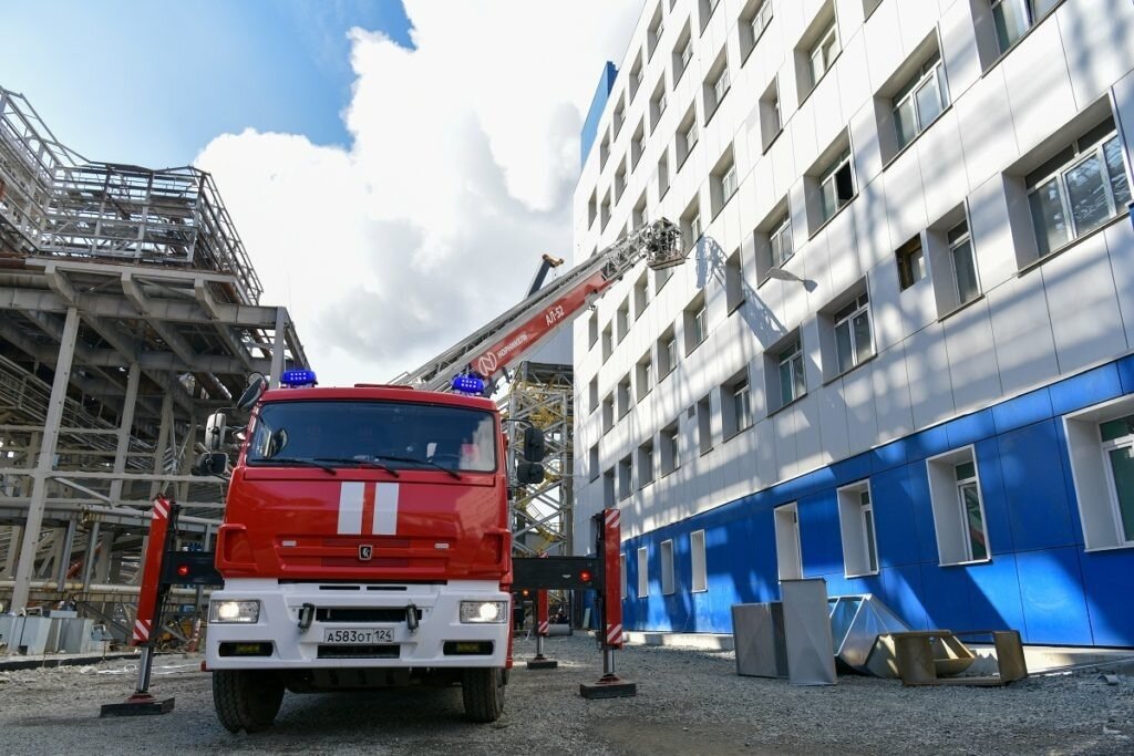 На «Серной программе» провели первые противопожарные учения