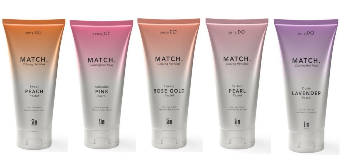 Новая пастельная палитра sensiDO MATCH