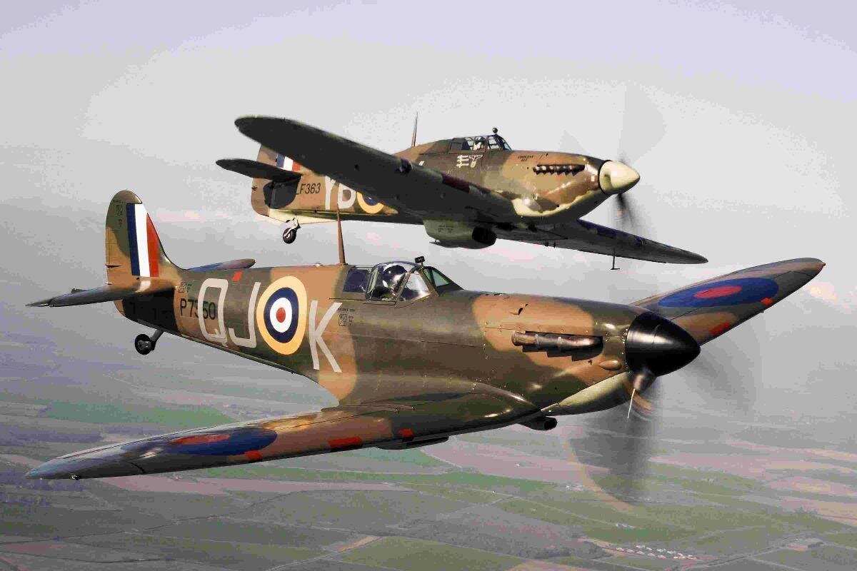 Supermarine Spitfire - основной истребитель Королевских ВВС