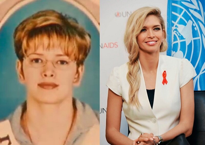 Вера Брежнева в детстве