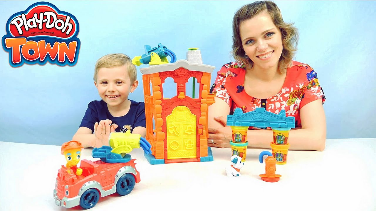 Play doh town clearance firehouse