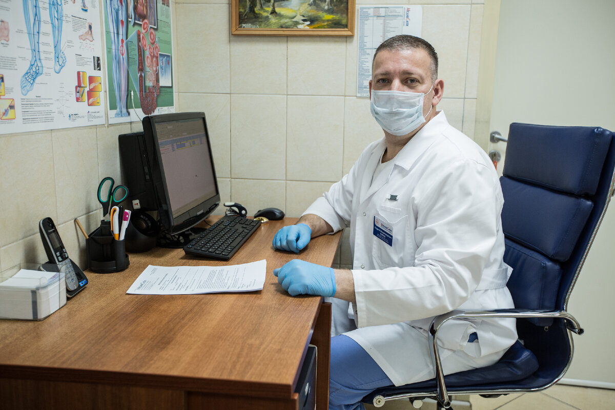 Врач-хирург клиники "МедикСити" Андрей Сычев