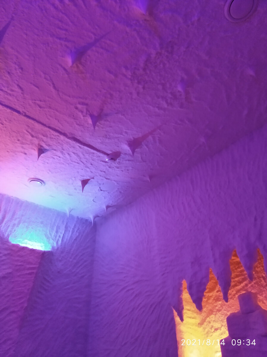 Спелеокомната в санатории "Целебные воды", КБР.