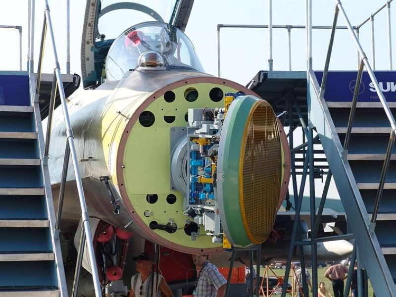 БРЛС "Ирбис" на самолёте Су-35