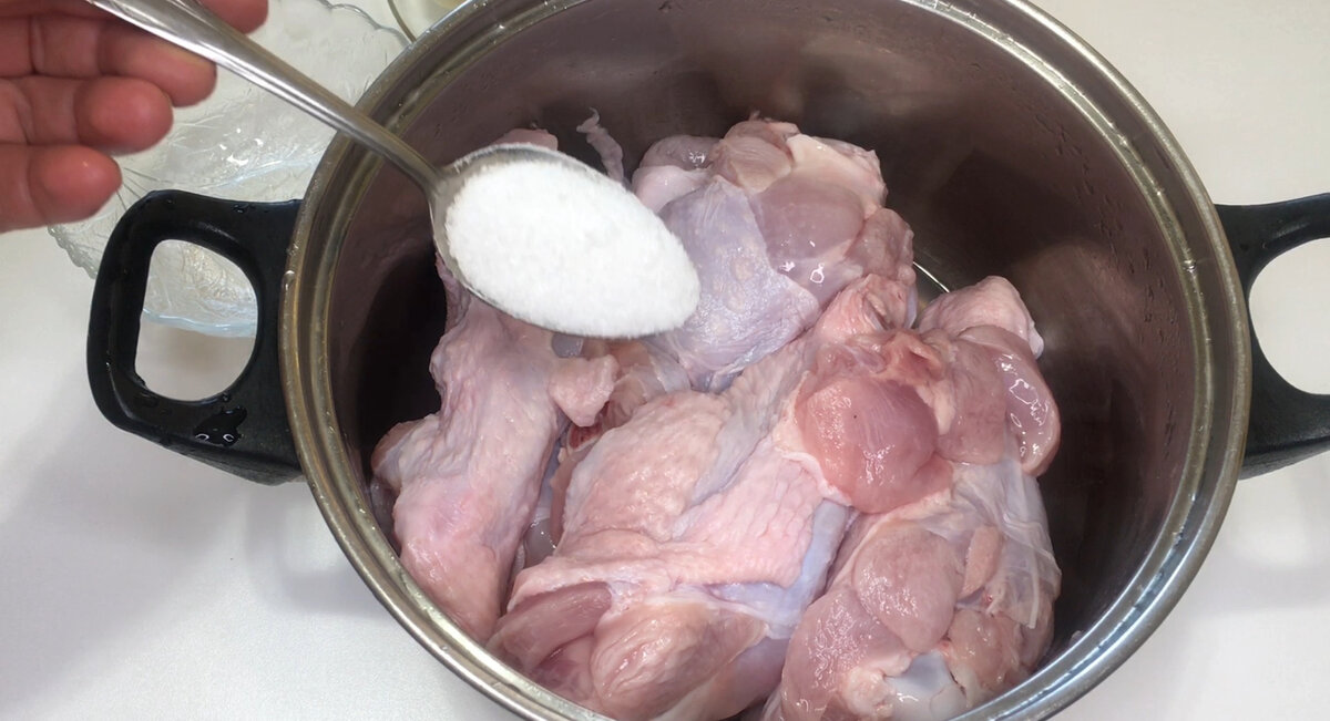 Как сварить холодец из курицы и индейки без желатина