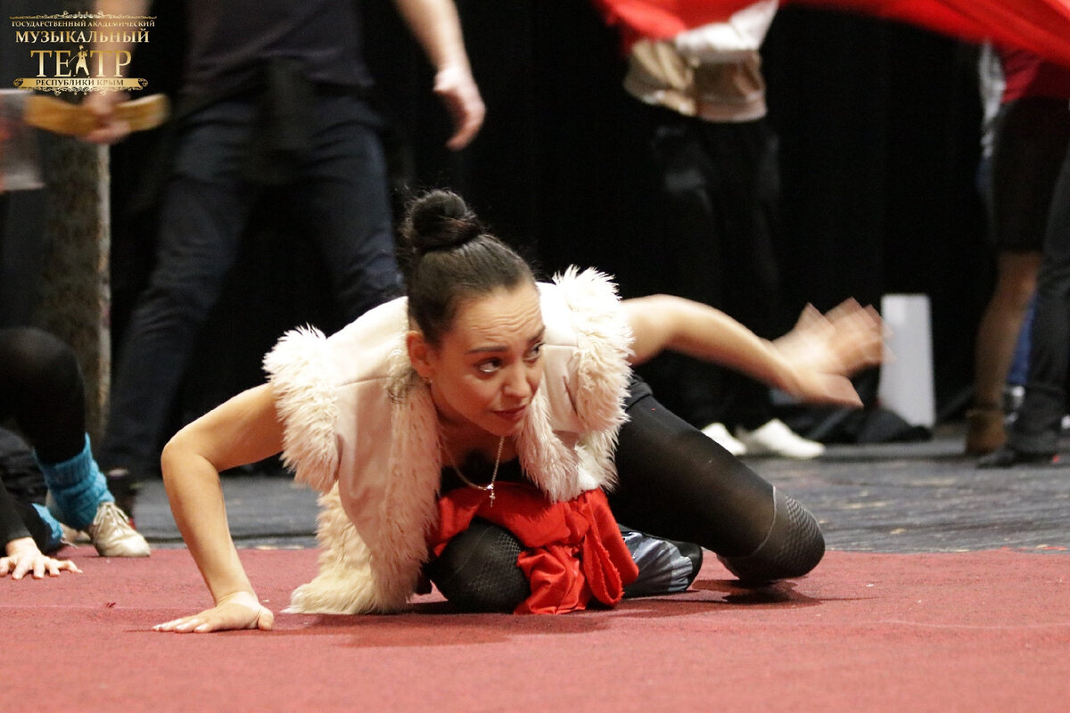 Репетиция мюзикла «Капитанская дочка» / Фото со страницы крымского музтеатра в ВК