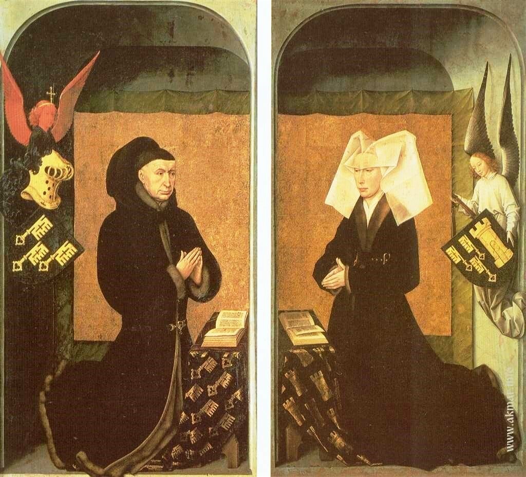 Рогир ван дер Вейден. Алтарь «Страшный Суд», 1445–1450, д., м.