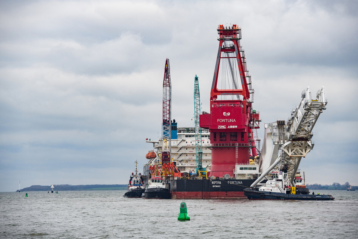 Постройка "Северного потока-2" шла своим чередом.когда-то.  фото: картинки  яндекса.