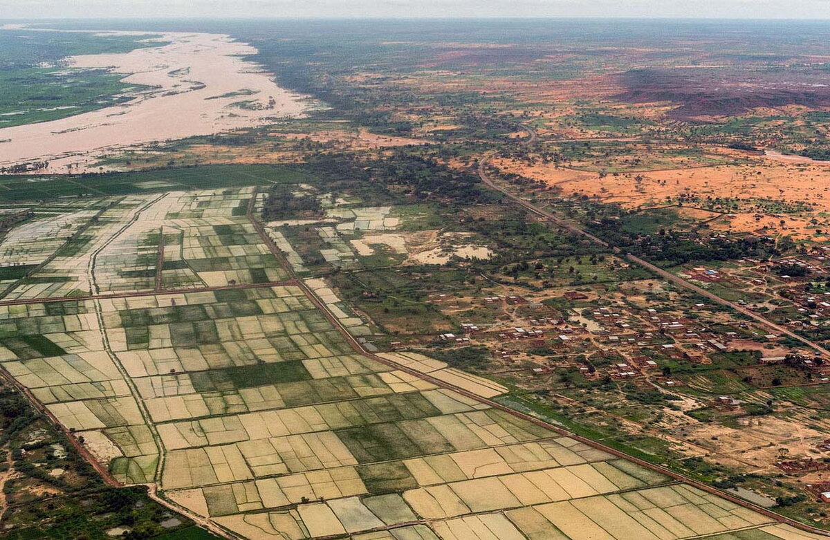  такой спокойный Нигер с высоты.  фото: картини яндекса.