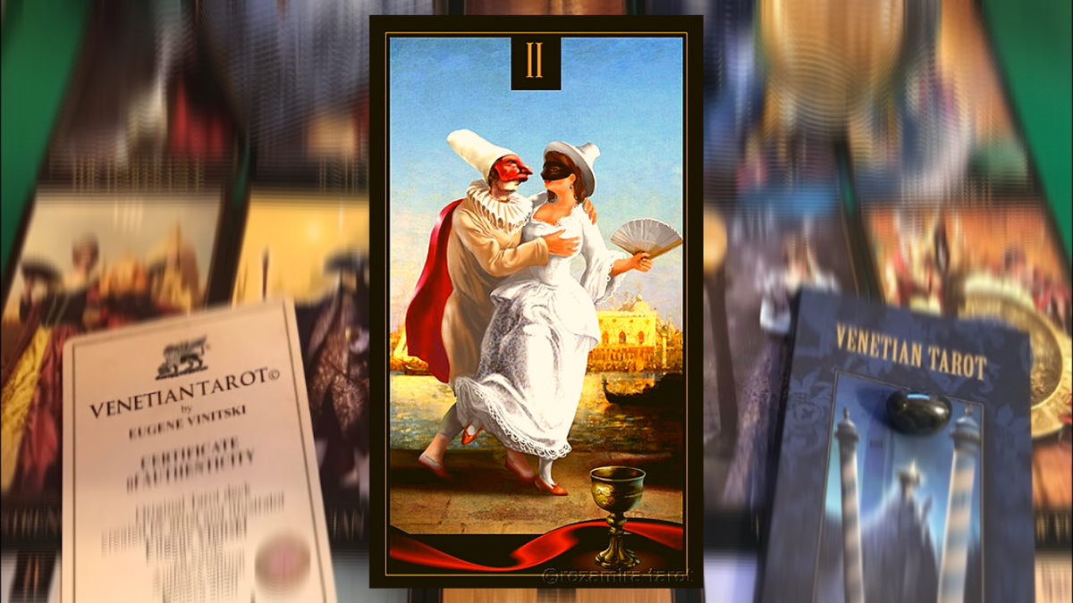Колода «Venetian Tarot» Eugene Vinitski
