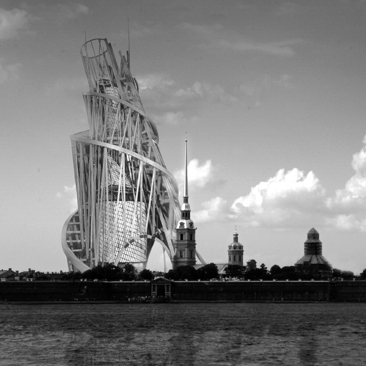 Как бы Башня Татлина выглядела в то время