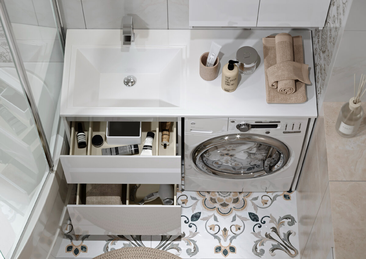 Тумба Soft 120 см со столешницей бренда Alavann
