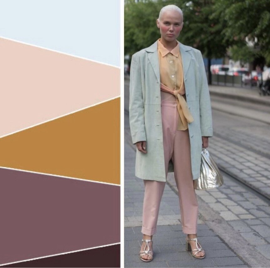 Благодаря этим цветам , ваш образ будет разнообразен 