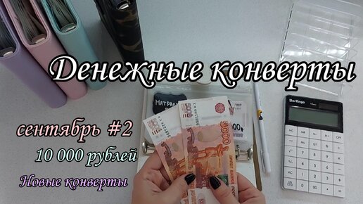 #42 Система конвертов 🍂 денежные конверты 🍁 семейный бюджет