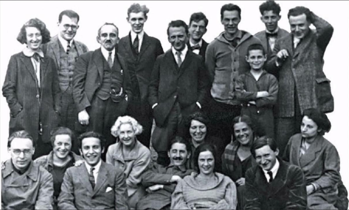 Франкфуртская школа, 1930 год. Фото из открытых источников. 