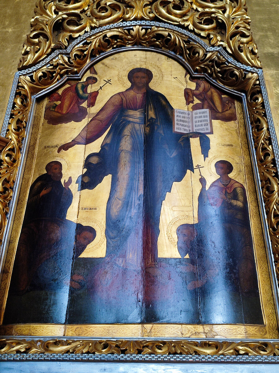 Спас Смоленский, на северной стене Успенского собора в Смоленске 