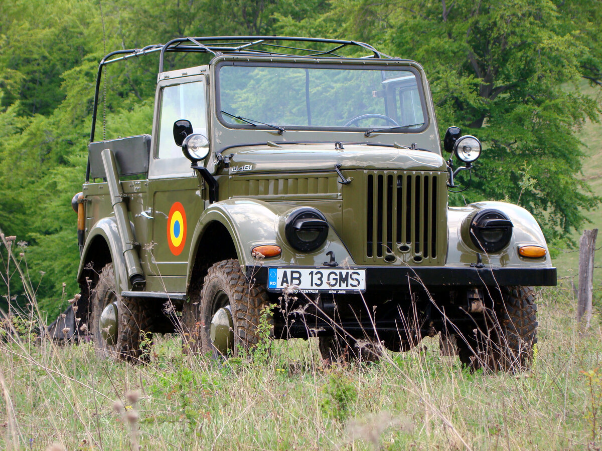 Отреставрированный ARO M-461 выпускался с 1965 по 1975 годы. Фото с сайта 4tuning.ro