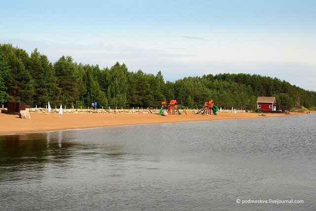 Пляж Коприно Рыбинск