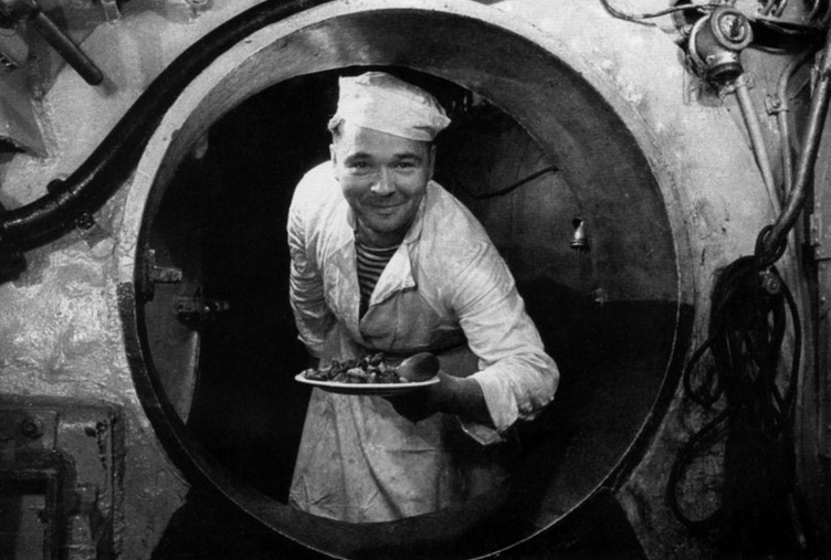 Кок советской подводной лодки С-56 Василий Павлович Митрофанов