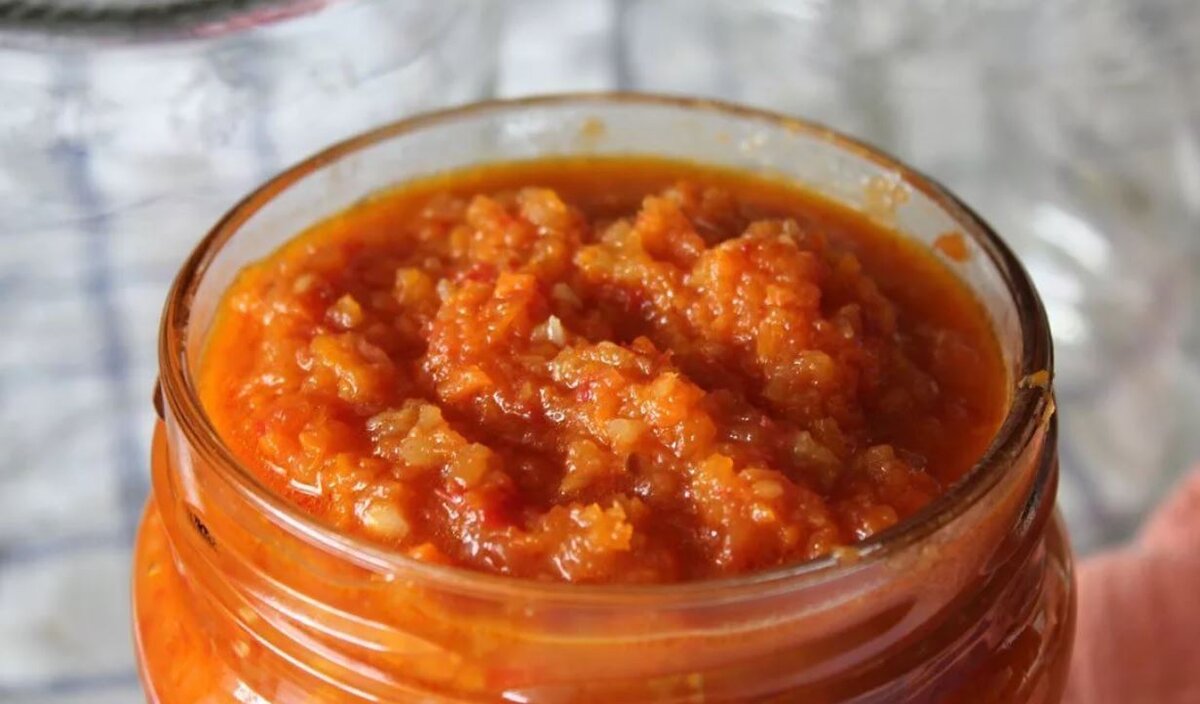 Икра морковная