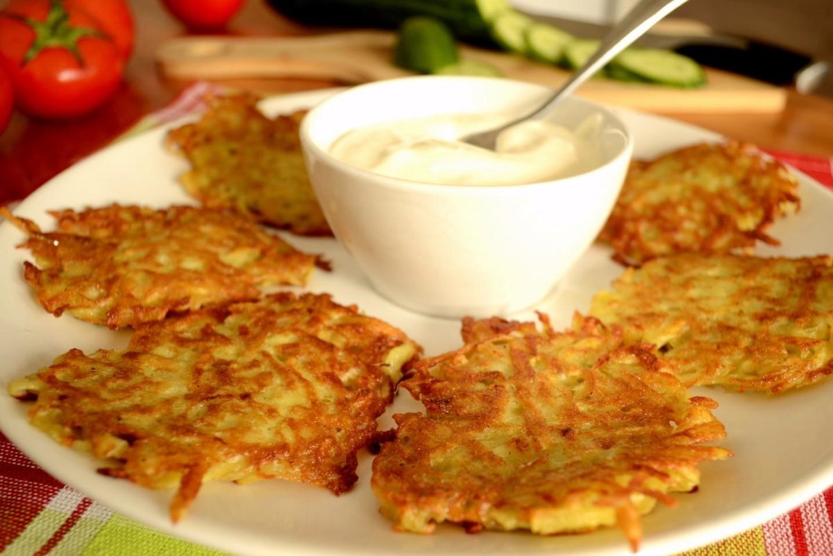 Драники. Вкуснятинка.
