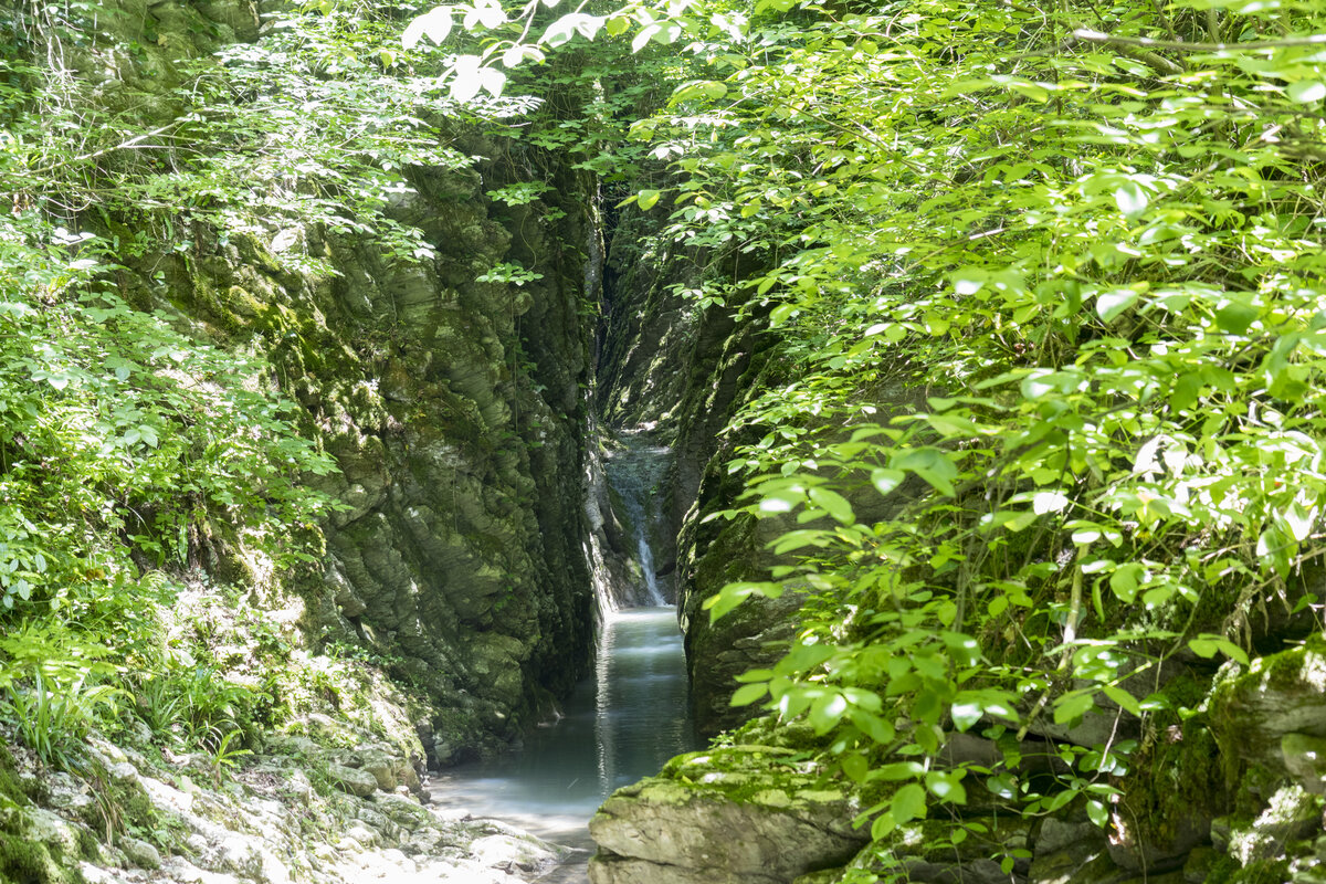 Свирское ущелье лазаревское фото маршрут