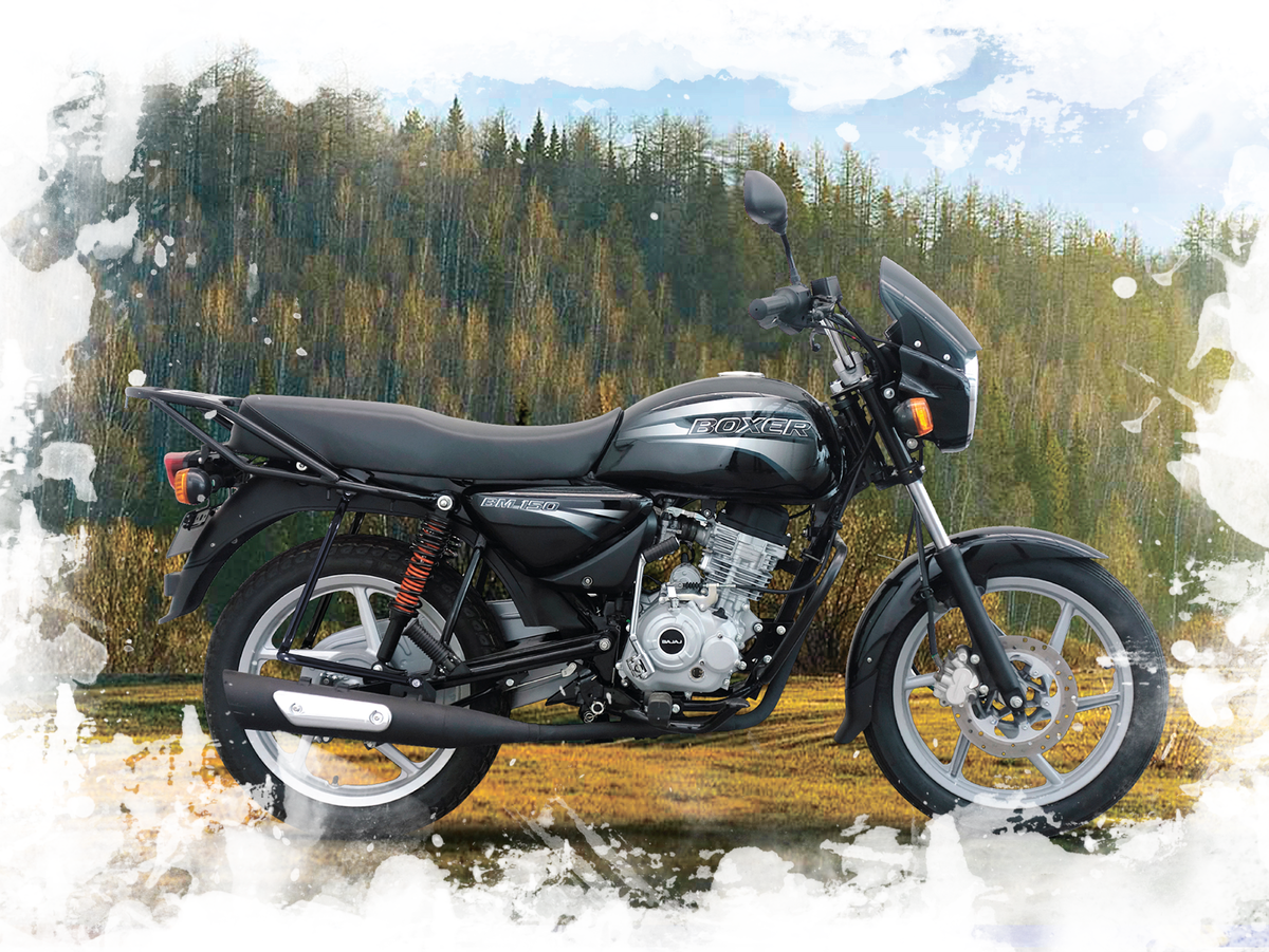 Мотоцикл bajaj boxer bm