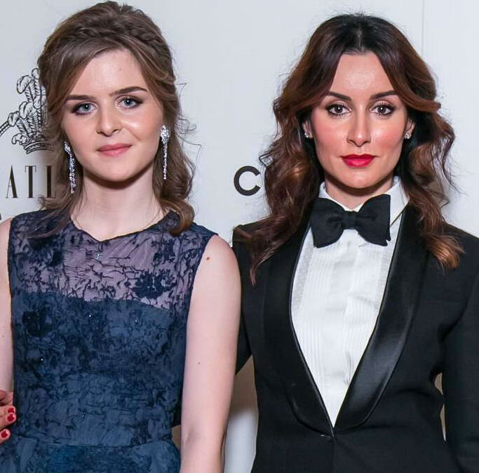 Тана Канделаки с 15-летней дочкой на балу дебютанток "Tatler"