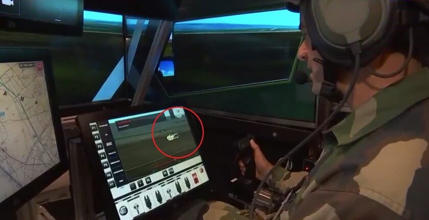 На учениях, снятых телеканалом TF1, видно БМП-2. Фото: Defence Blog / TF1