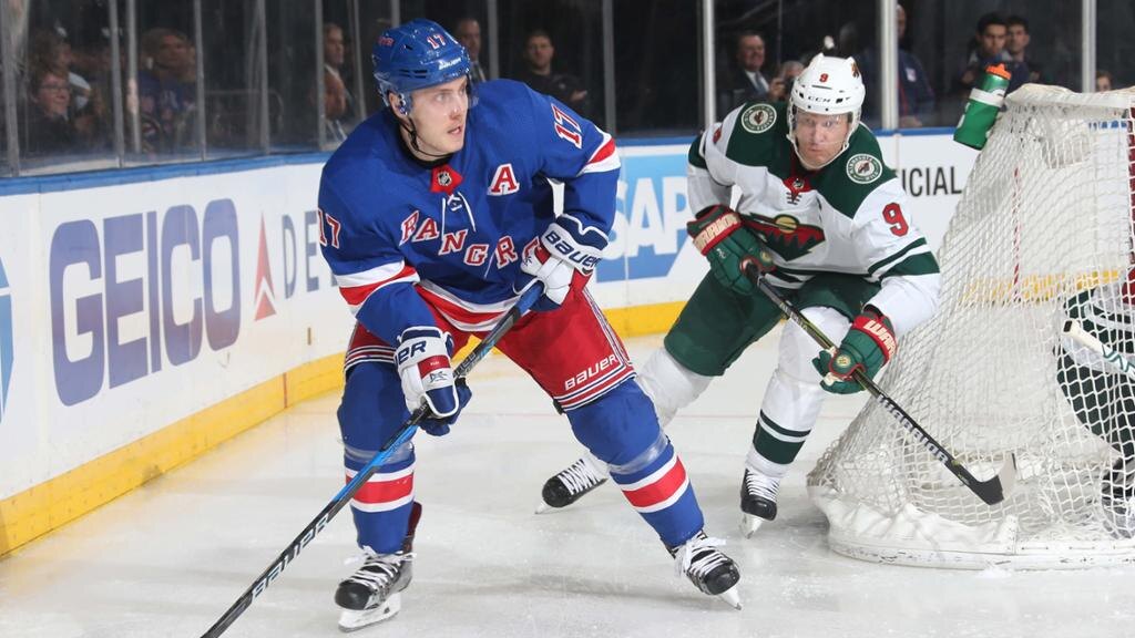 "Нью-Йорк Рейнджерс" принимает "Миннесоту Уайлд".