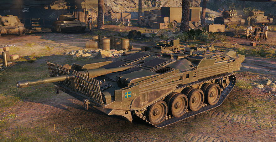 Скриншот из игры WoT