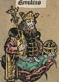 Изображение Амулия из Нюрнбергской хроники (1493)