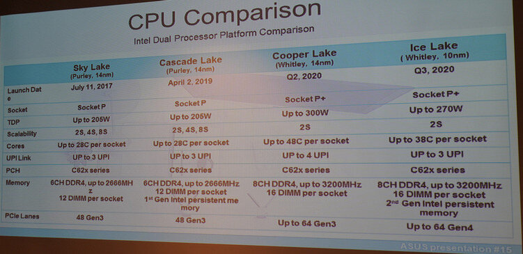 Изначально Cooper Lake должна была выйти на двух платформах