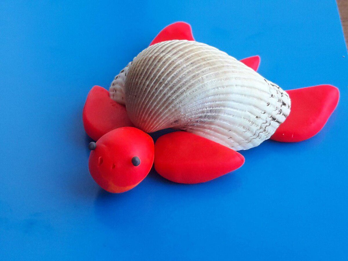 Как сделать поделку своими руками из морской гальки: черепашка из камней