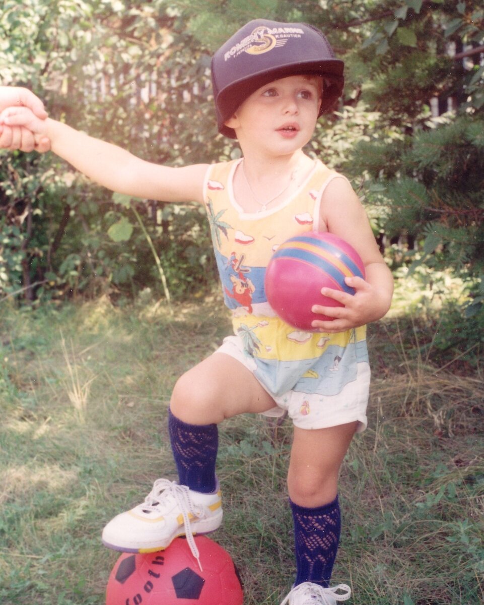 Я в детстве. Фото из личного архива Святослава Беседина