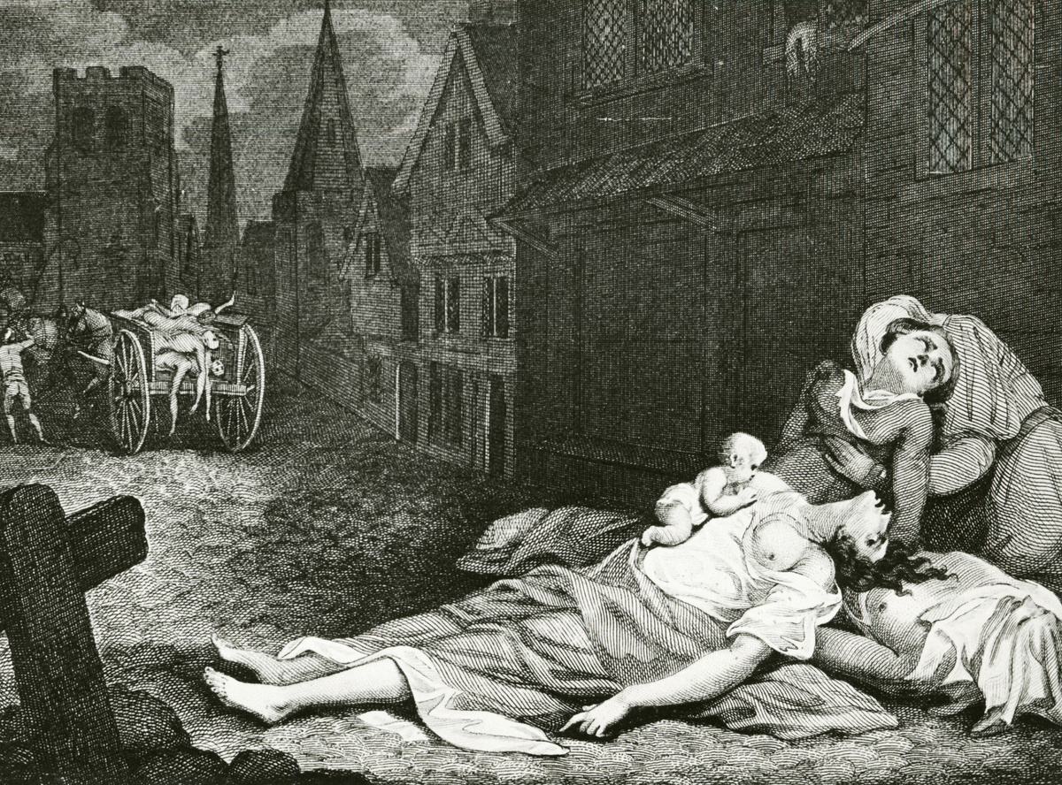 The Dreadful Plague in London, 1665