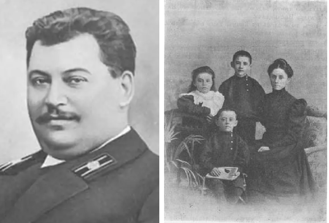 Жертва Спиридоновой Г.Н. Луженковский; его жена и дети