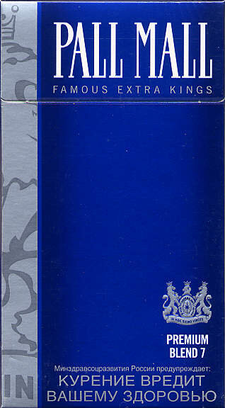 Pall Mall Premium Blend 7 Extra Kings производства British American Tobacco, 2008 г.