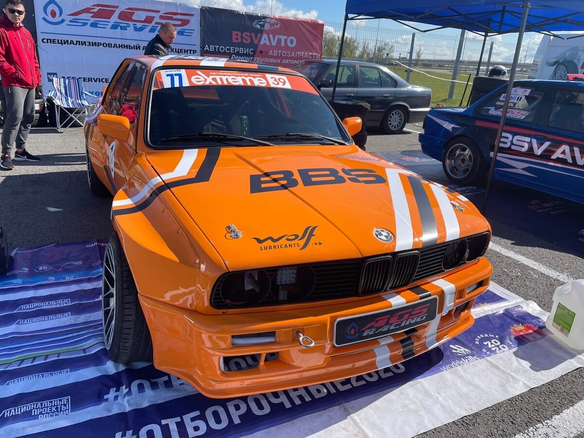 BMW E30 ДРИФТ