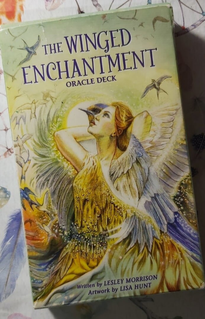 The Winged Enchantment Oracle Deck by Lesley Morrison & Lisa Hunt with U.S.Games Systems  Inc 