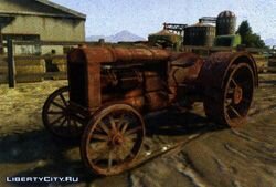 Местоположение: Здание маяка, рядом найдете дом и небольшое дерево, трактор стоит тут же