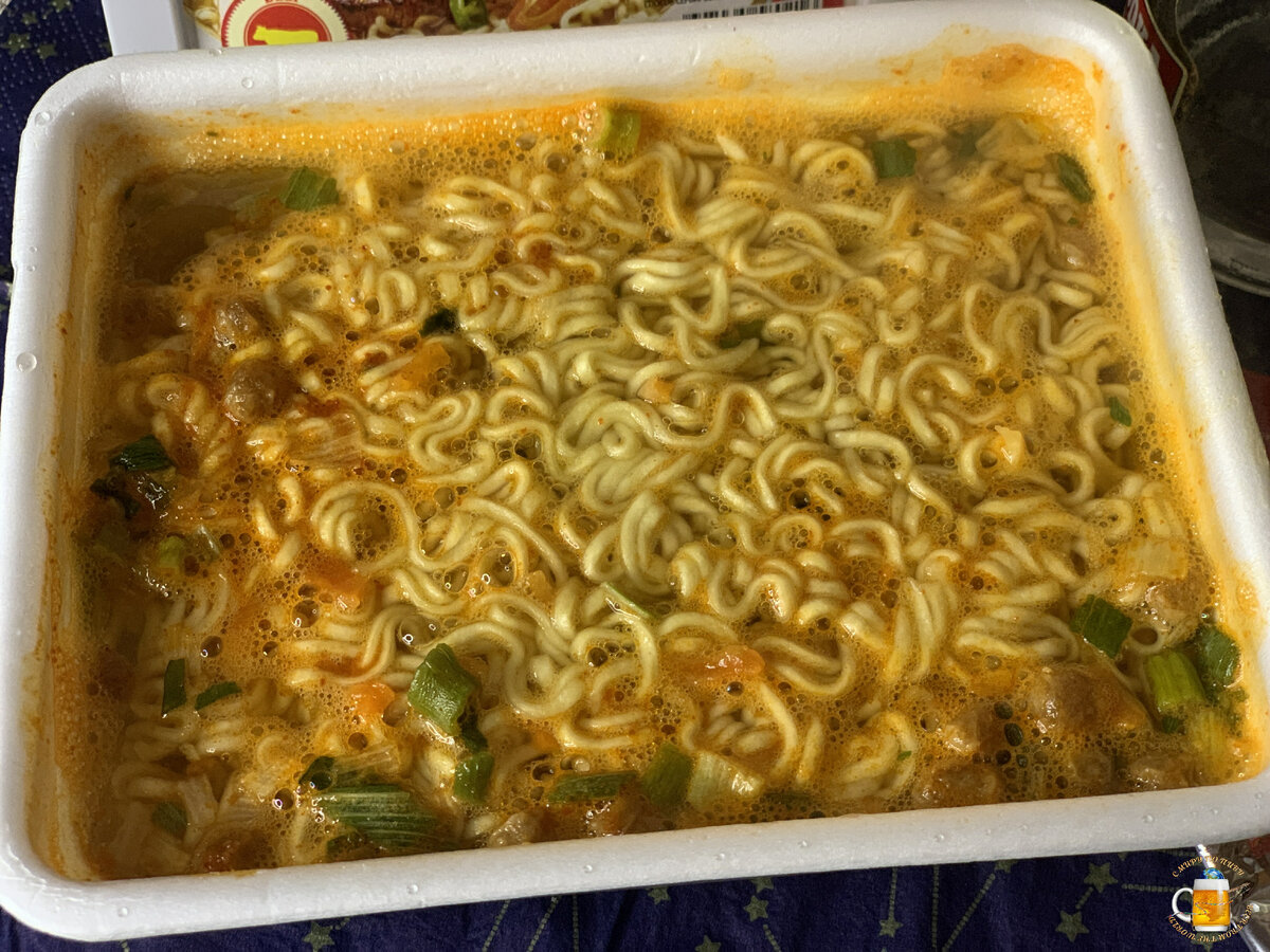 "Красный Доширак" - острая вещь со вкусом говядины